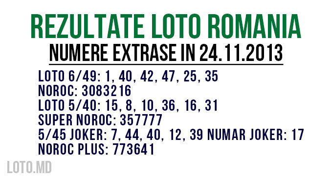 numere-extrase-romania-24-noiembrie-2013