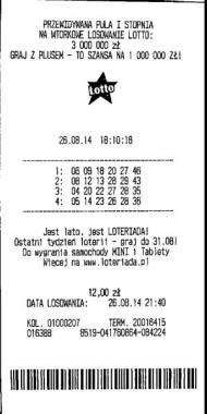 loto polonia 26 august 2014